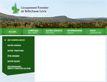 Tablet Screenshot of gfbellechasse-levis.com